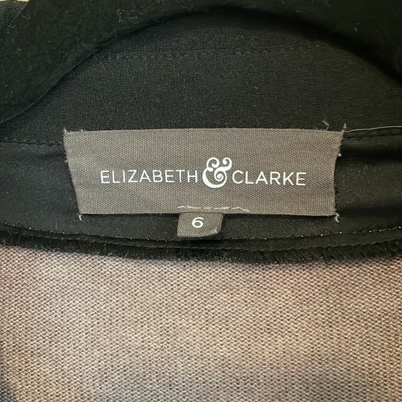 Elizabeth & Clarke, The Cooper, sweater with faux blouse, color Heather Rose - Picture 2 of 6